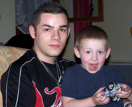 VOICI MON FILS OLIVIER AVEC BRYAN